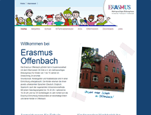 Tablet Screenshot of erasmus-offenbach.de